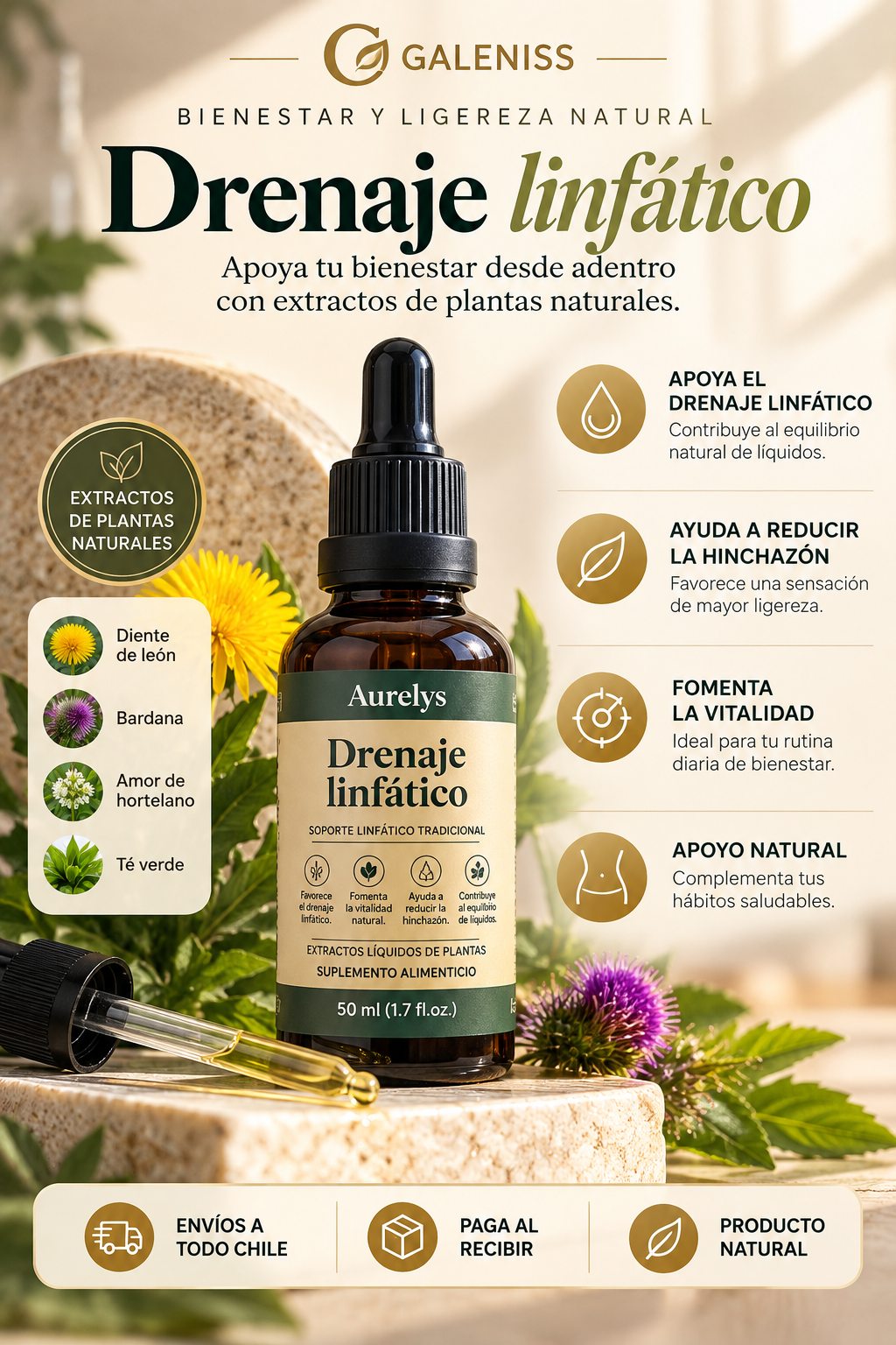 Aurelys Drenaje Linfático | 50 ml