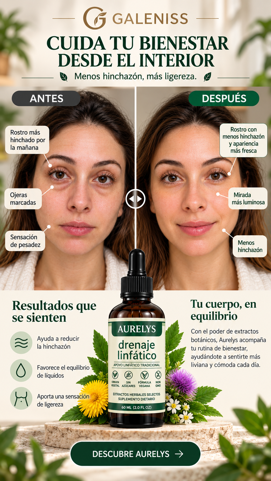 Aurelys Drenaje Linfático | 50 ml